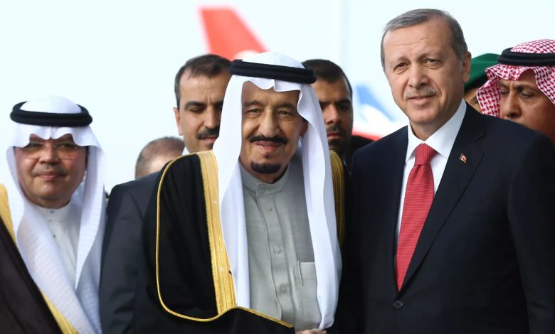 أردوغان و الملك سلمان بن عبد العزيز