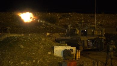 إسرائيل تقصف بالمدفعية مناطق في جنوب لبنان