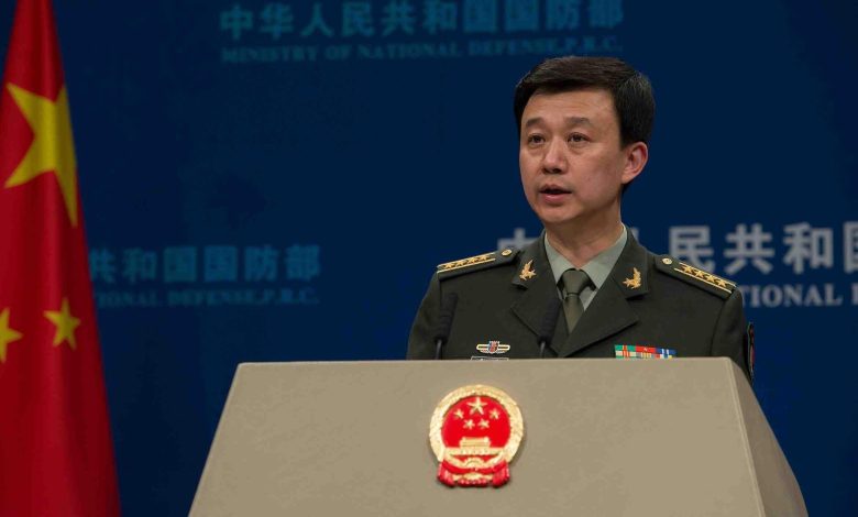 المتحدث باسم وزارة الدفاع الصينية