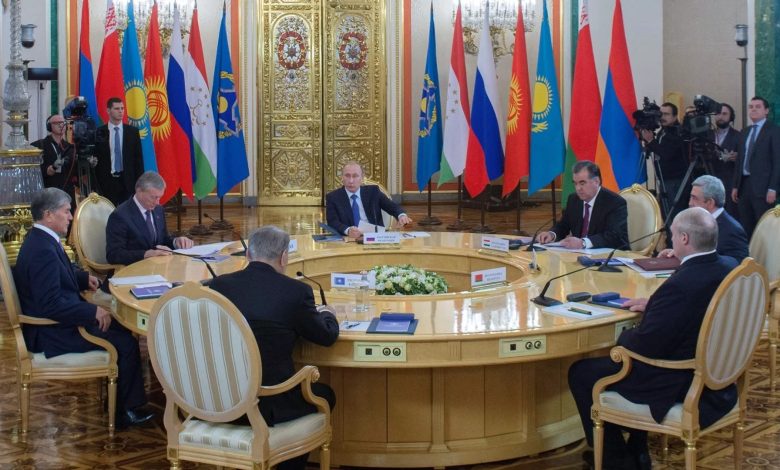 اجتماع معاهدة الأمن الجماعي بحضور الرئيس الروسي