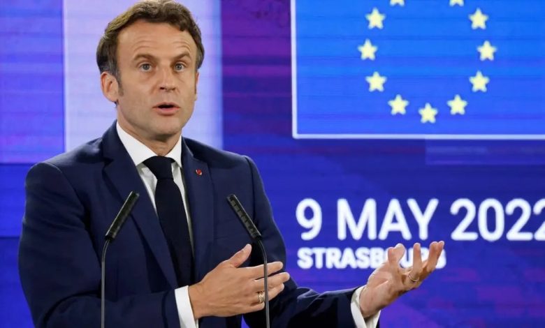 Emmanuel Macron nouvelle entité européenne