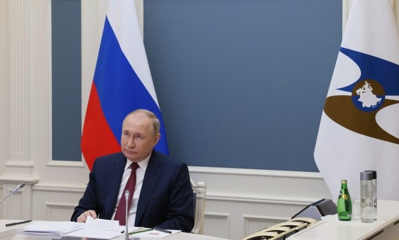 Poutine sanctions Russie