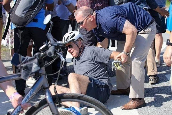 Joe Biden vélo