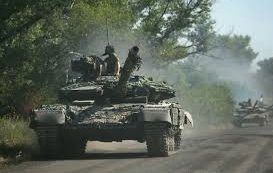 Les forces russes l'est de l'Ukraine