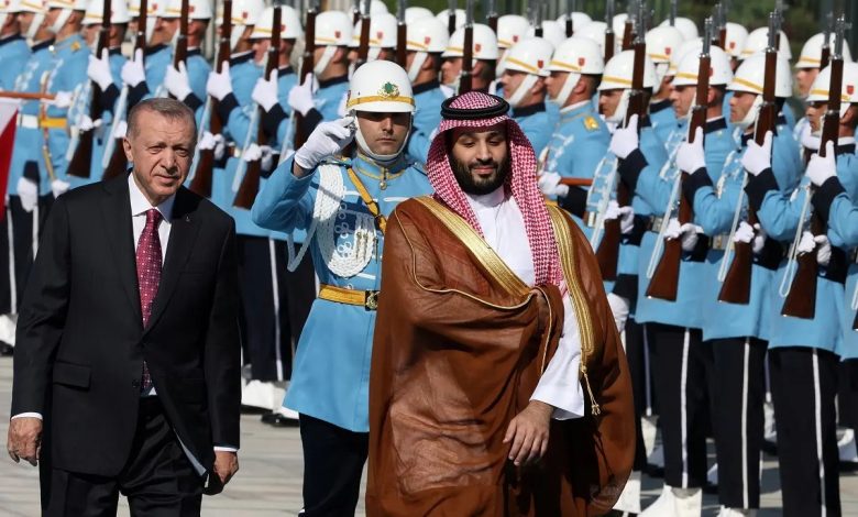 أردوغان يستقبل ولي العهد السعودي في العاصمة التركية أنقرة