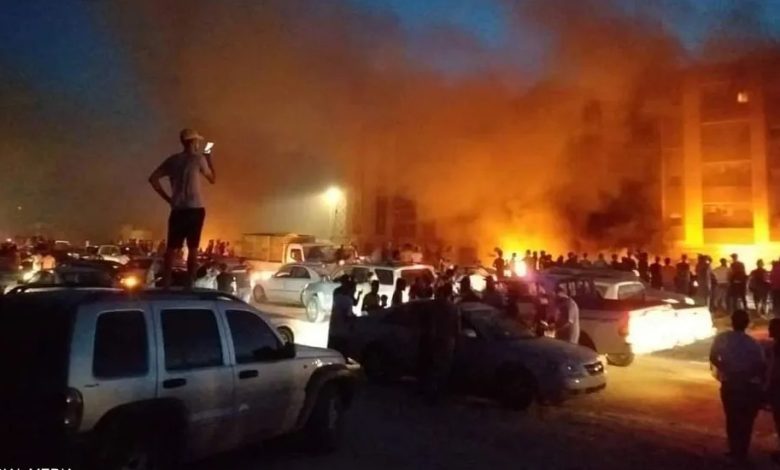 ميليشيات الدبيبة تطلق الرصاص على المتظاهرين الليبيين والجيش يعلن انحيازه للمطالب الشعبية