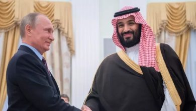 الأمير محمد بن سلمان مع الرئيس بوتين