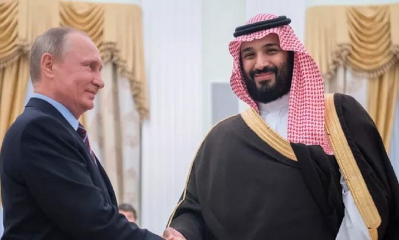 الأمير محمد بن سلمان مع الرئيس بوتين