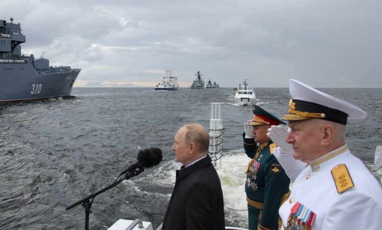 Poutine La Flotte russe