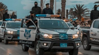 forces de sécurité libyennes