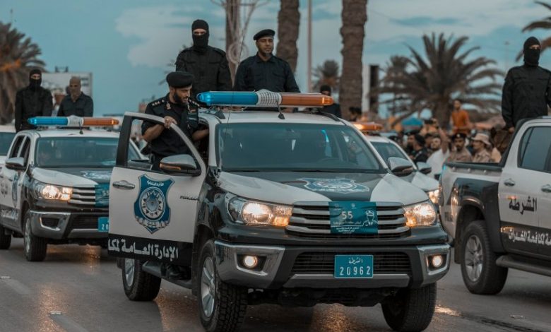 انتشار مكثف للقوات الأمنية الليبية وسط العاصمة طرابلس