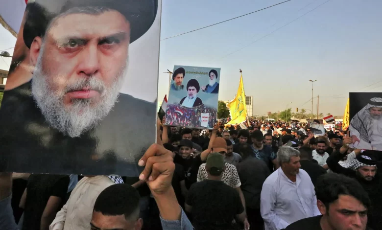 العراق: حشودات شعبية لأنصار الصدر والإطار التنسيقي