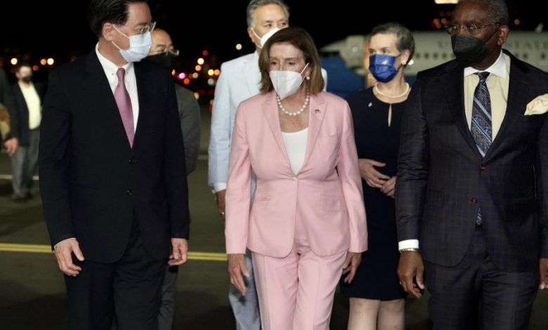 La Chine Pelosi Taïwan