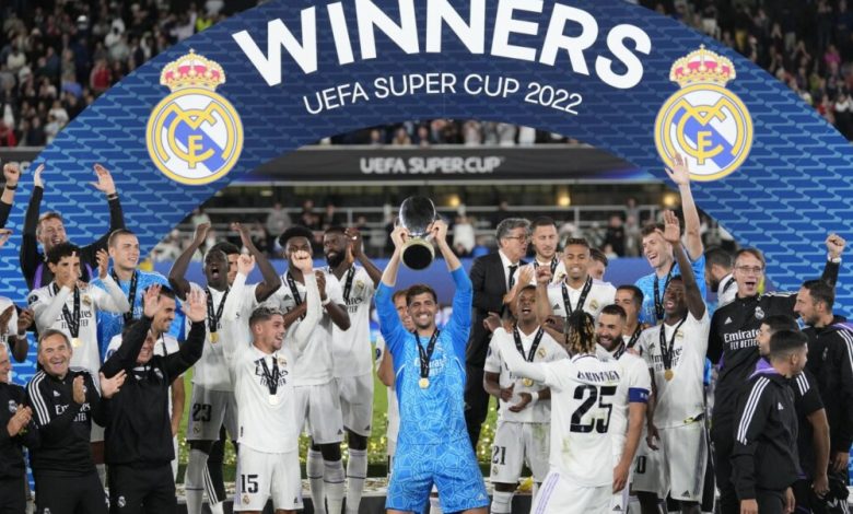 Le Real Madrid remporte Supercoupe de l'UEFA