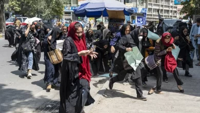 Les talibans manifestation de femmes