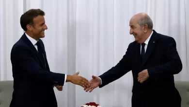Macron l'Algérie