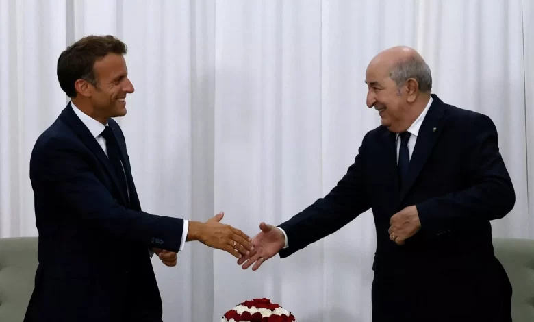 Macron l'Algérie