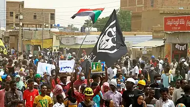 تظاهرات سودانية