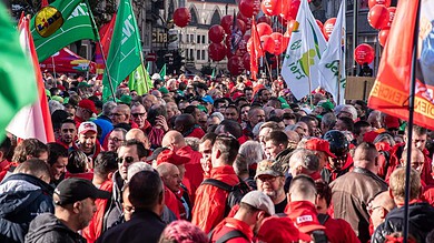 احتجاجات في بروكسل ضد الغلاء