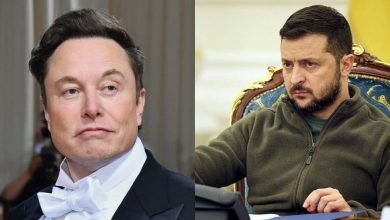 Elon Musk Volodymyr Zelensky