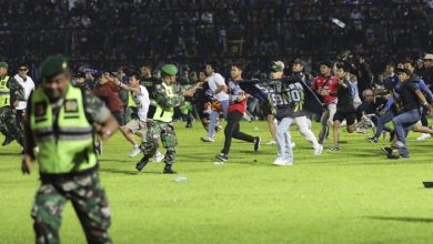 Indonésie match de football