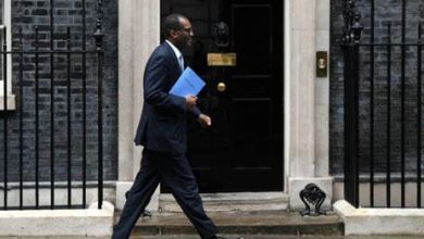 Le ministre britannique des Finances Kwasi Kwarteng