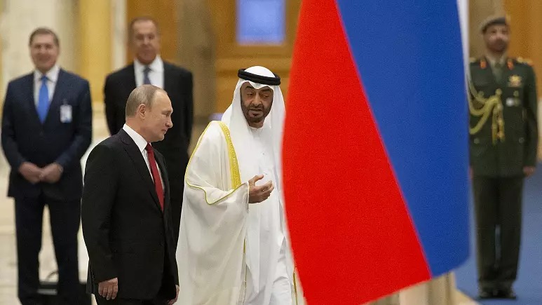 Le président des Emirats Poutine