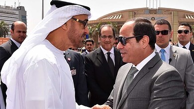 السيسي وبن زايد