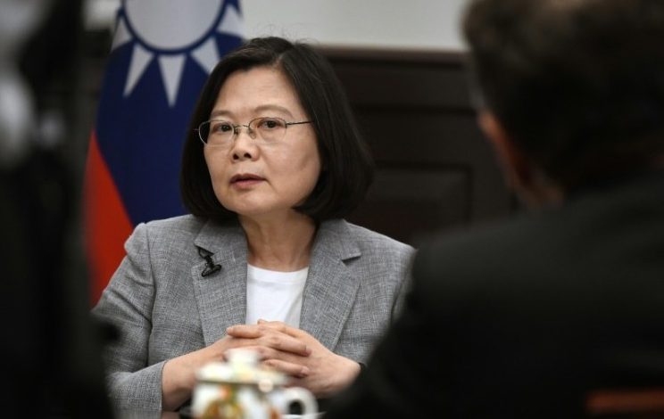 La présidente taïwanaise