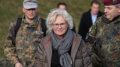 وزيرة الدفاع الألمانية كريستين لامبريشت