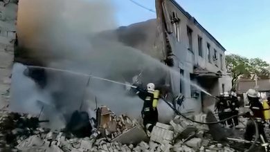 قصف روسي على مدينة أوديسا الأوكرانية