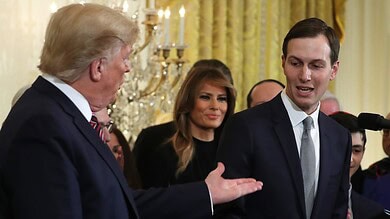 ترامب وإيفانكا وكوشنر