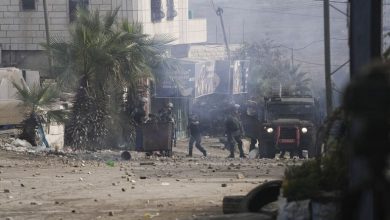 Les forces israéliennes camp de Jénine