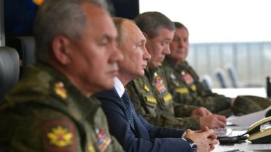 بوتين يجتمع مع قيادات وزارة الدفاع الروسية