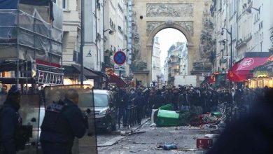 les forces de l'ordre kurdes Paris