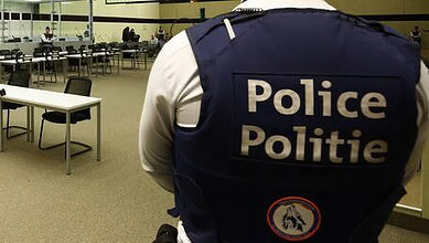 الشرطة البلجيكية