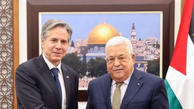 Antony Blinken Mahmoud Abbas