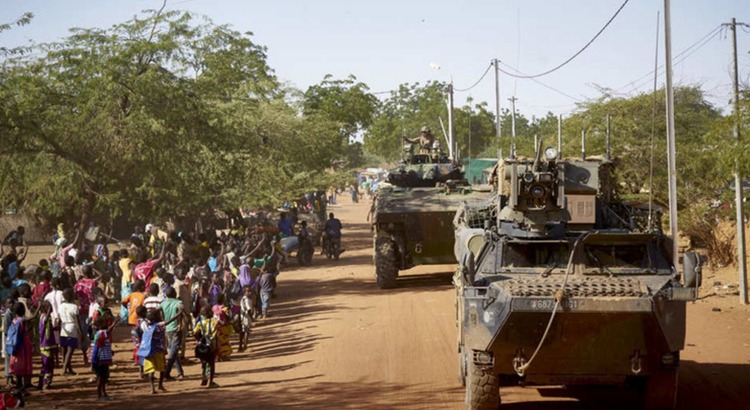 Burkina Faso troupes françaises