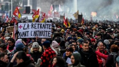 contre la réforme des retraites