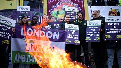 الإضرابات في بريطانيا