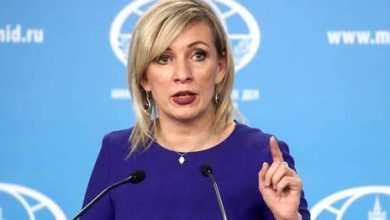 Zakharova Macron