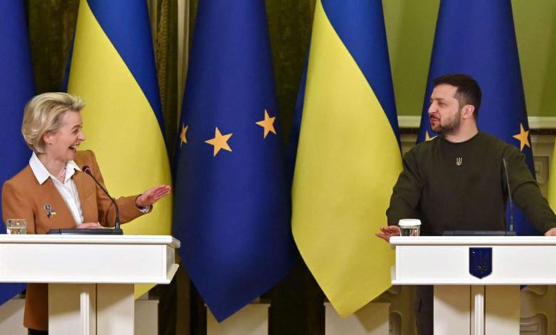 Zelensky l’UE sanctions la Russie