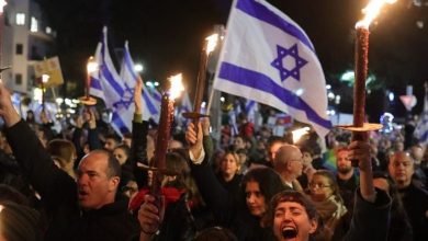 manifestations le gouvernement de Netanyahu