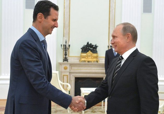 Vladimir Poutine Bachar al-Assad