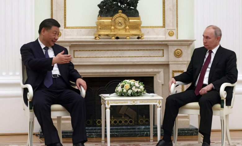 Un sommet entre Vladimir Poutine et Xi Jinping au Grand Palais du Kremlin