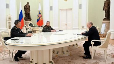 بوتين يجتمع مع وزير الدفاع الصيني في موسكو