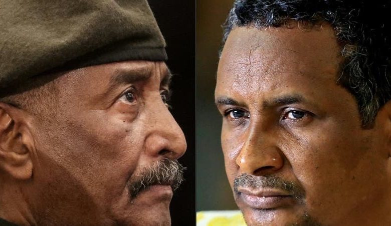 Le général Abdel Fattah al-Burhan, limoge son adjoint Hemedti