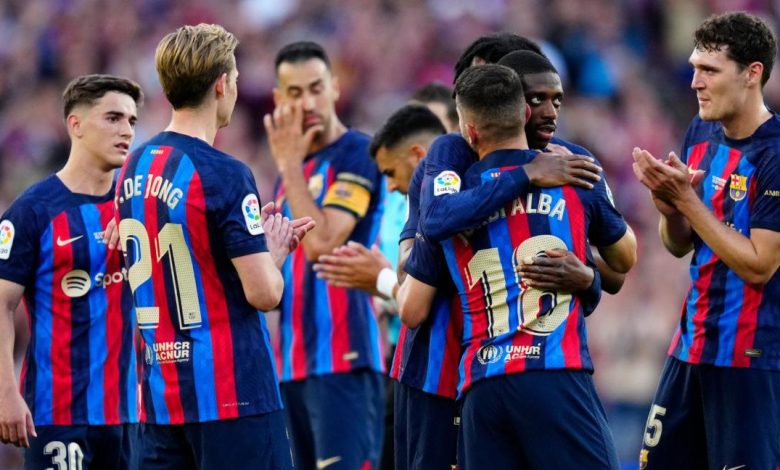 Le FC Barcelone bat Majorque, l’Espanyol relégué et l’Atlético revient à un point du Real