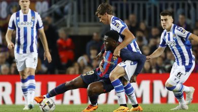 La Real Sociedad s'est imposée sur le FC Barcelone (1-2)