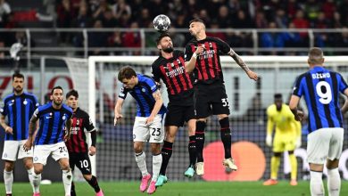 Ligue des champions: L'Inter Milan a battu l'AC Milan en demi-finale aller